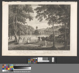 A View of Stour Head in the County of Wiltshire, the Seat of Henry Hoare Esq. (The Temple of Flora)