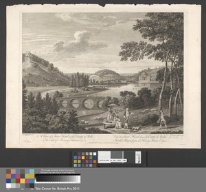 A View of Stour Head in the County of Wiltshire, the Seat of Henry Hoare Esq. (The Lake and Pantheon)