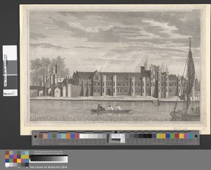 A View of the Ancient Royal Palace called Placentia in East Greenwich