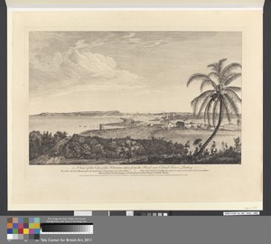 A View of the City of the Havana, taken from the Road near Colonel Howe's Battery