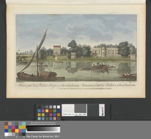 A View of the Earl of Radnor's House at Twickenham