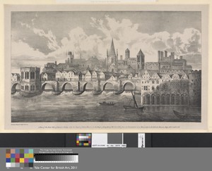 A View of the Eastside of London Bridge