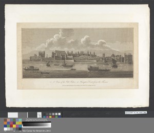 A View of the Old Palace at Hampton Court from the Thames