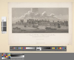A View of the Old Palace at Hampton Court from the Thames, Outer Western Suburb