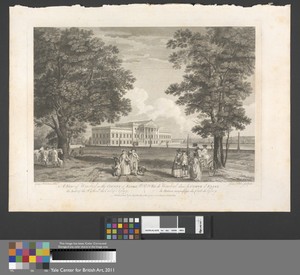 A View of Wanstead in the County of Essex, the Seat of the Rt. Hon. the Earl of Tylney