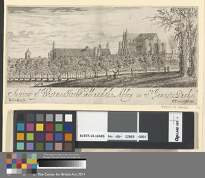 A View of Westminster Hall & the Abbey in St. James Park