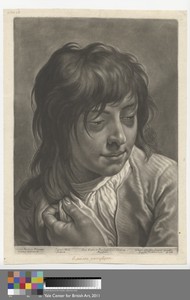 A Young Man with Long Hair