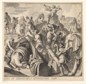 Aanbidding der Koningen (rechterdeel)