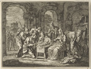 Aanbidding door de herders