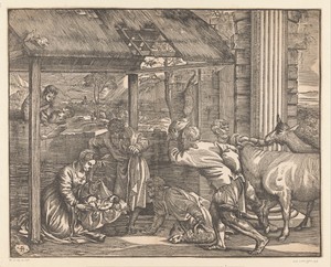 Aanbidding door de herders