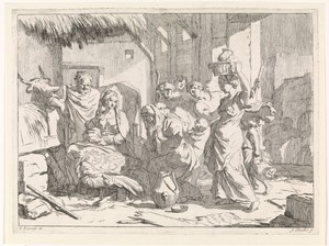 Aanbidding door de herders