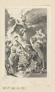 Aanbidding door de herders