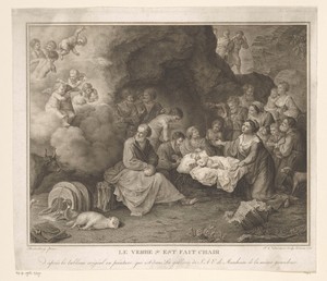 Aanbidding door de herders