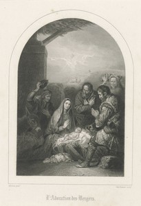 Aanbidding door de herders