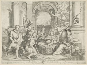 Aanbidding door de herders