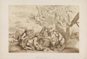 Aanbidding door de herders
