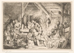 Aanbidding door de herders