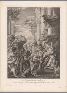 Aanbidding door de koningen