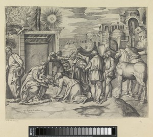 Aanbidding door de koningen
