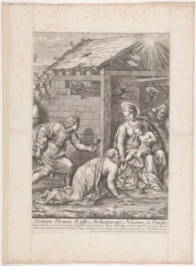 Aanbidding door de koningen (midden deel)