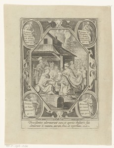 Aanbidding van Christuskind door de drie koningen