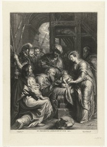 Aanbidding van het Christuskind door de drie koningen