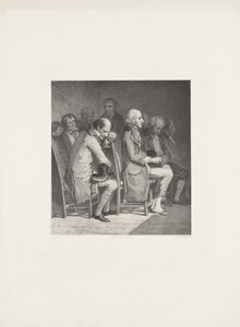Aandachtige toehoorders in een kerk