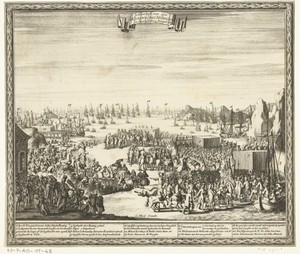 Aankomst van Willem III en zijn vloot in Brixham