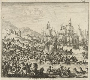 Aankomst van Willem III te Engeland, 1688