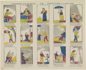 Aanmaning tot de jeugd / Exhoration a la jeunesse