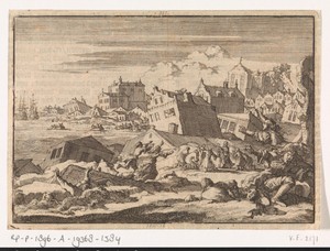 Aardbeving op Jamaica waarbij de stad Port Royal wordt vernietigd, 1692