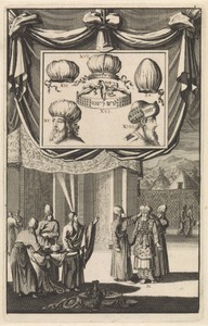 Aäron met het hoofddeksel voor priesters (mitznefet)