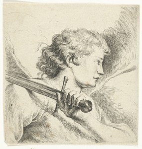 Aartsengel Michaël met zwaard