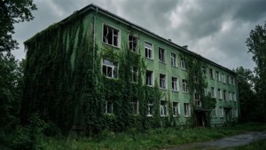 Abandoned Green Home