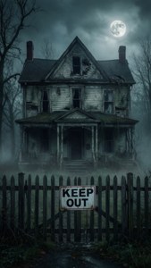 Abandoned House Keep Out