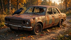 Abandoned Rust Car