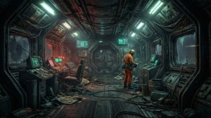 Abandoned Ship Interior