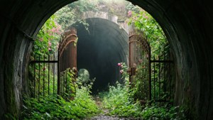 Abandoned Tunnel Gate