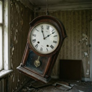 Abandoned Wall Clock