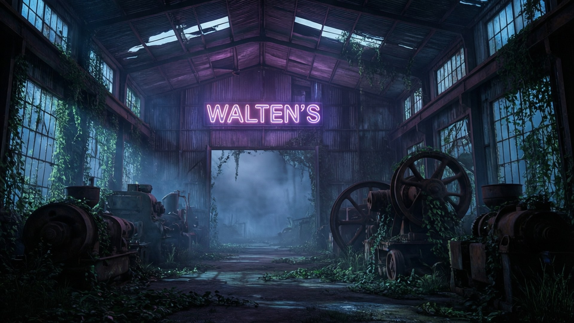 Abandoned Wonderland by Wallpapers.art Studio