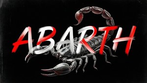 Abarth Typography Black