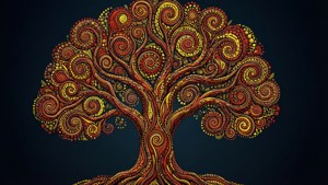 Aboriginal Dreaming Tree