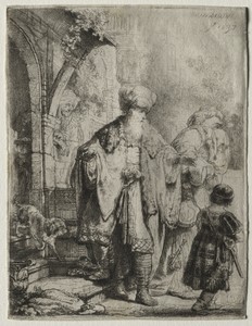 Abraham Casting out Hagar and Ishmael