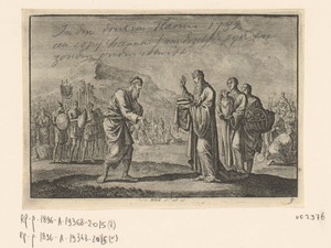 Abraham ontmoet koning Melchisedek