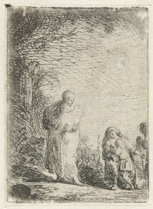 Abraham verdrijft Hagar en Ismaël