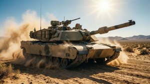 Abrams in Desert