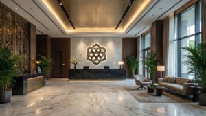 Abstergo Luxury Lobby