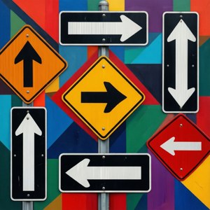 Abstract Arrows Pattern