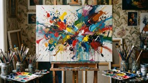Abstract Art Project Studio