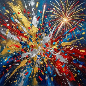 Abstract Celebration